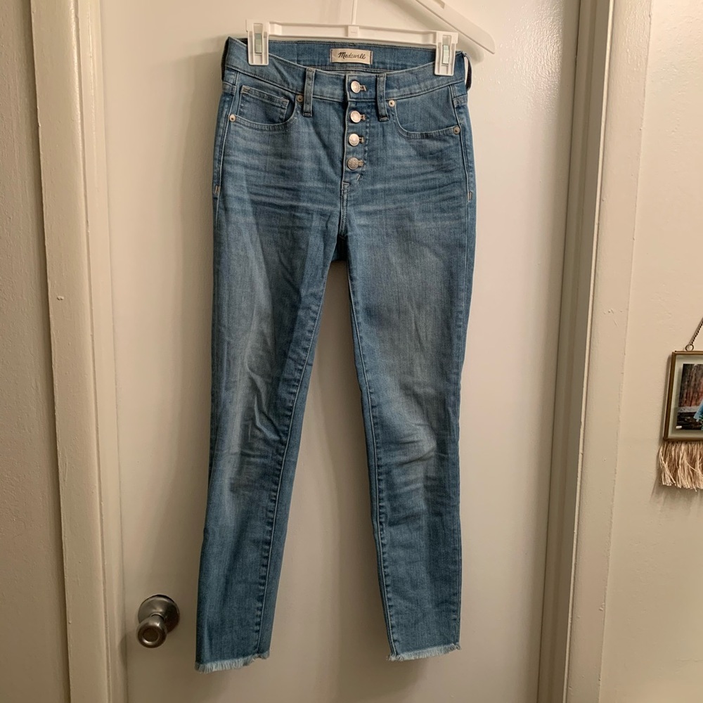 Madewell skinny jeans